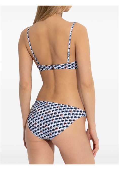 Top bikini con stampa in blu Tory burch - donna TORY BURCH | 167517414